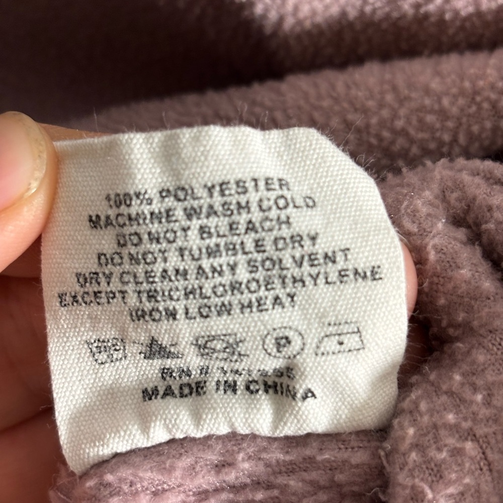 Simply Southern Gray and Pink Fleece Pullover - Picture 5 of 8